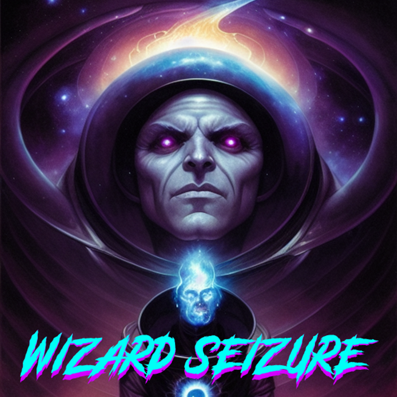 Wizard seizure t-shirts art prints cover art progressive metal